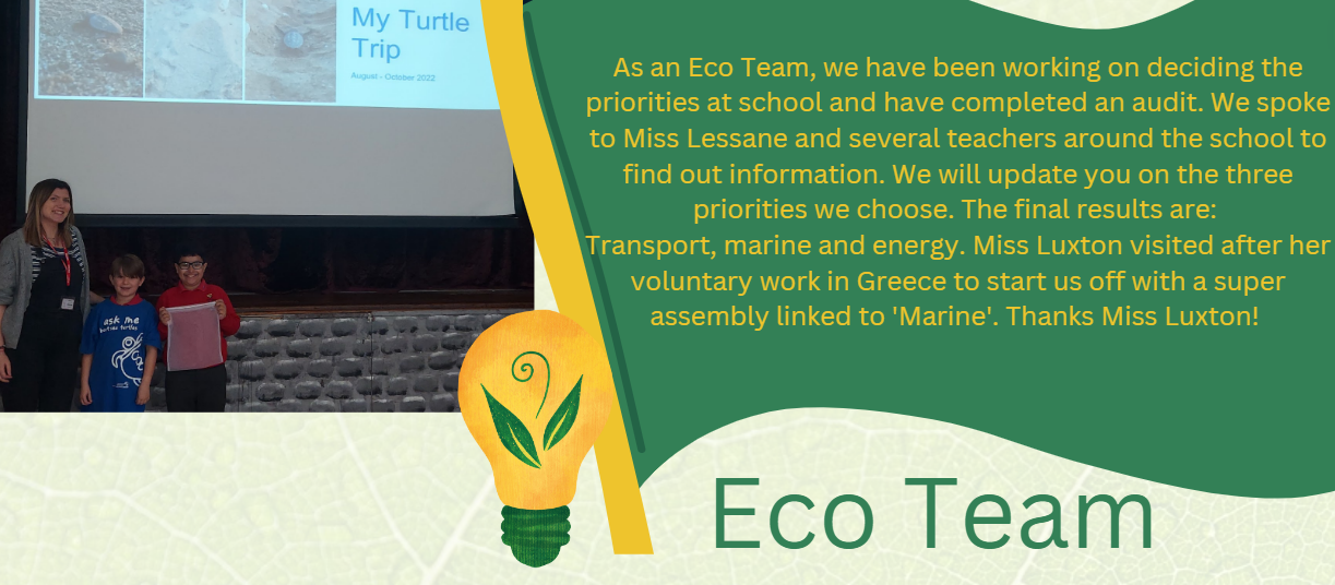 Eco Team Update 8.11.22