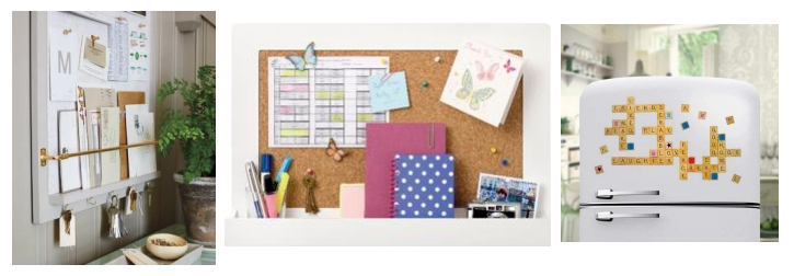 Photos of message boards