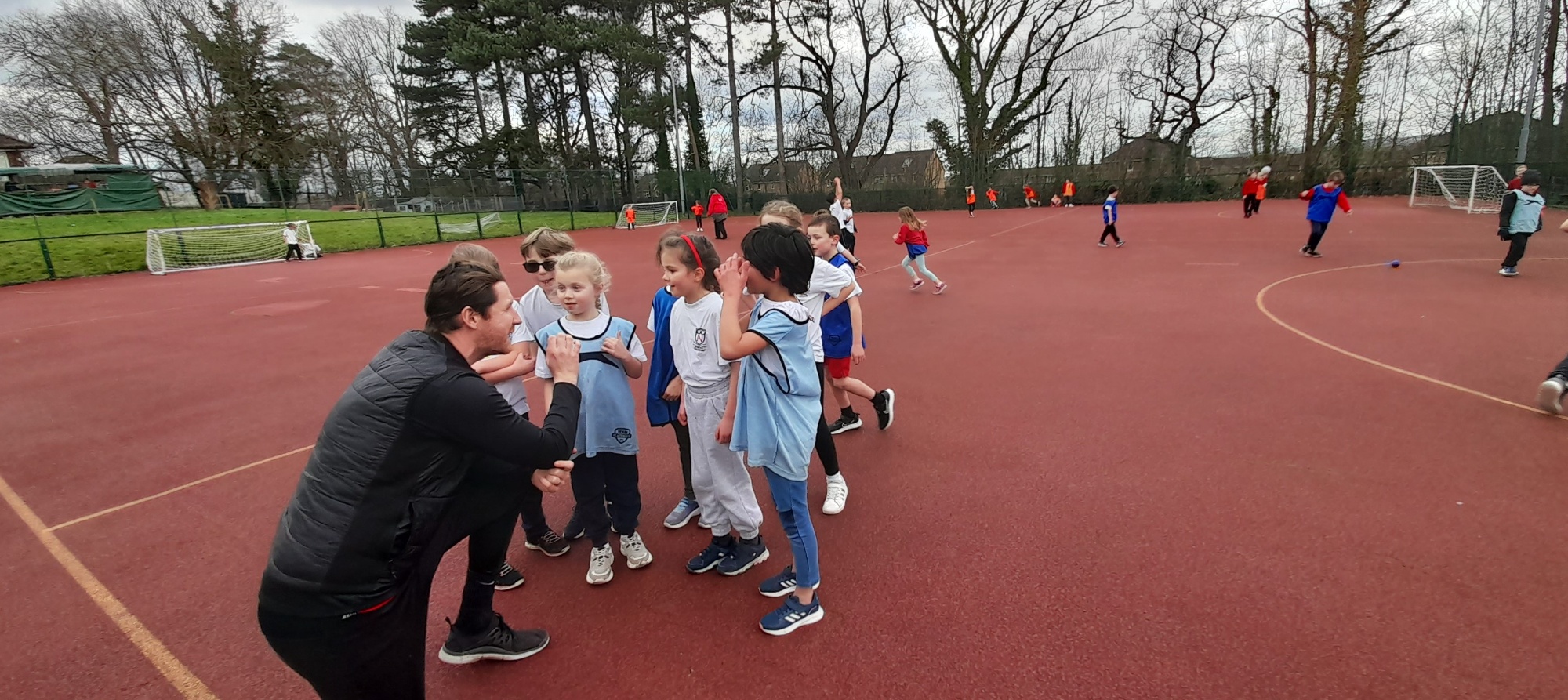 Children playing sport
