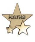 Maths Star Badge