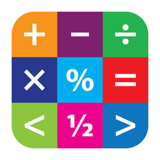 cartoon maths symbols