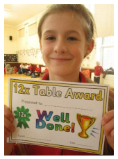 Maths Certificate Award