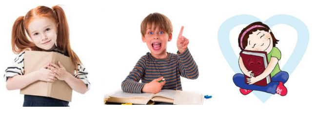photos of children writing