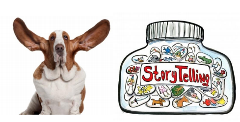 dog with big ears to listen to stories