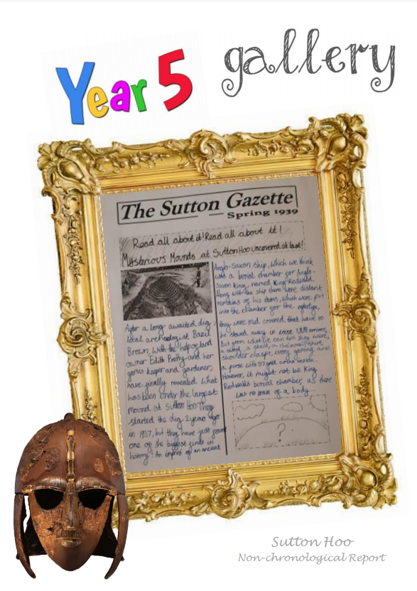 photos of children's written work
