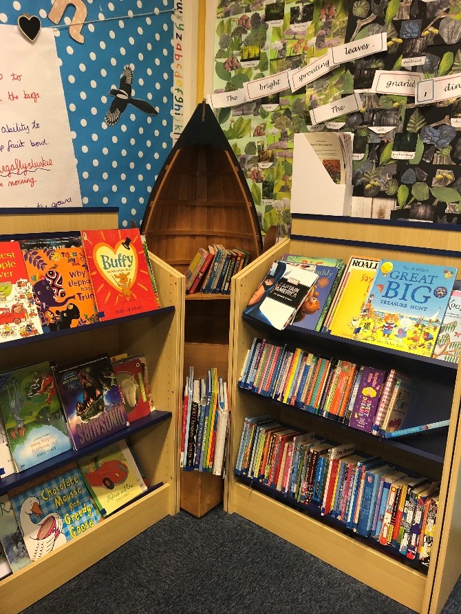 class reading books