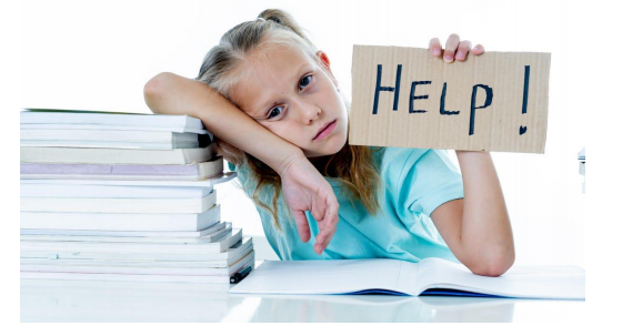 Child asking for help