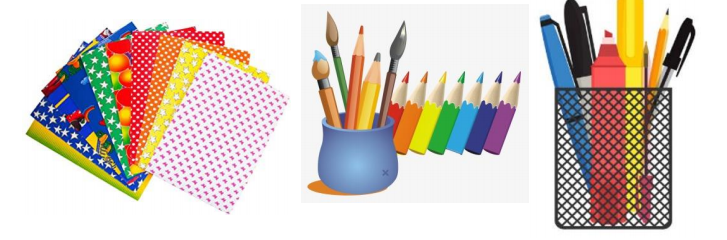 cartoon writing materials