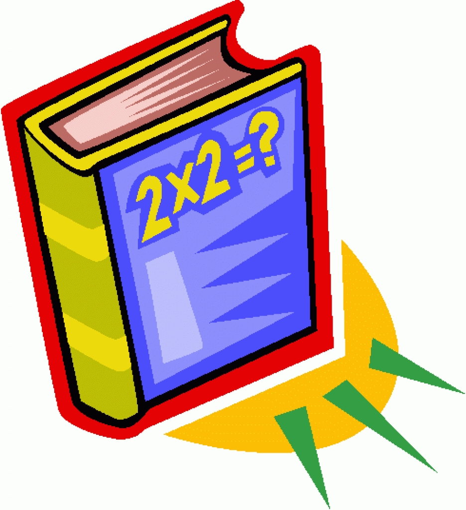 cartoon maths book
