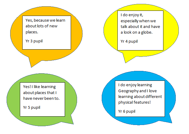 Pupil Comments