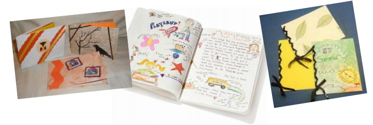 children's writing made into books