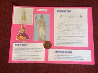 Childs homework project
