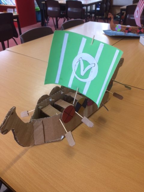 Viking ship homework project
