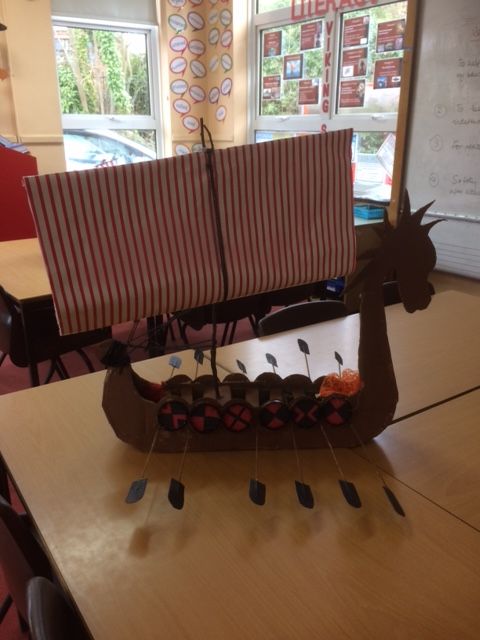 Viking ship homework project